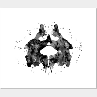 Rorschach card 2 Posters and Art